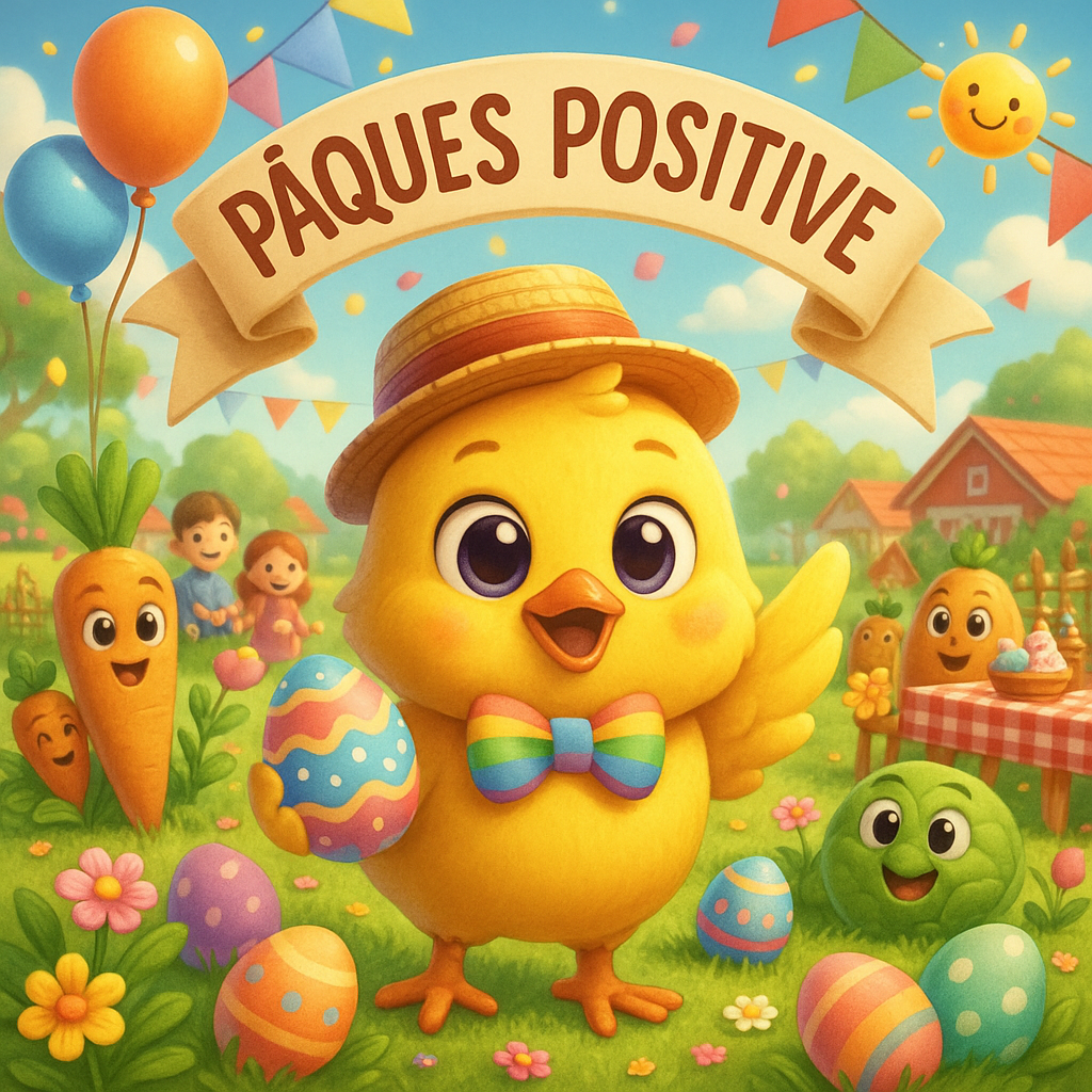 🐥 Le Poulet Positif sauveur de Pâques